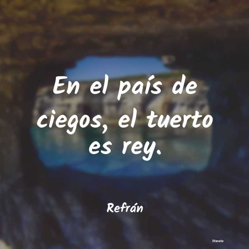 Frases de Refrán