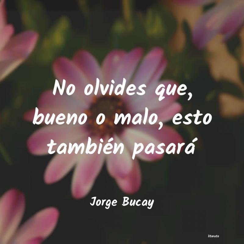 Frases de Jorge Bucay