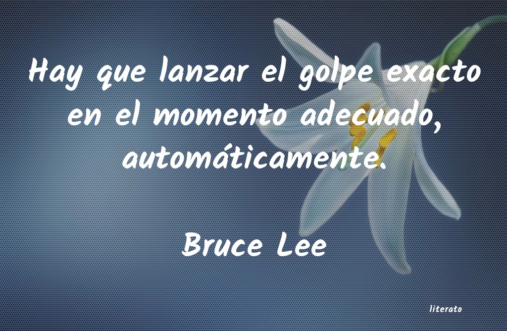 frases de Bruce Lee