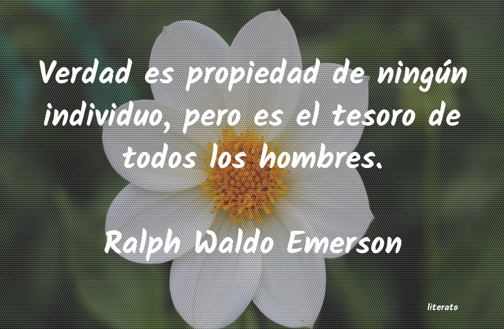 Frases de Ralph Waldo Emerson