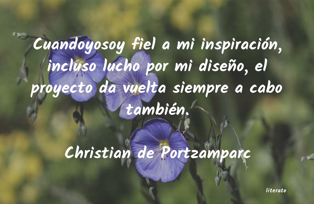 Frases de Christian de Portzamparc