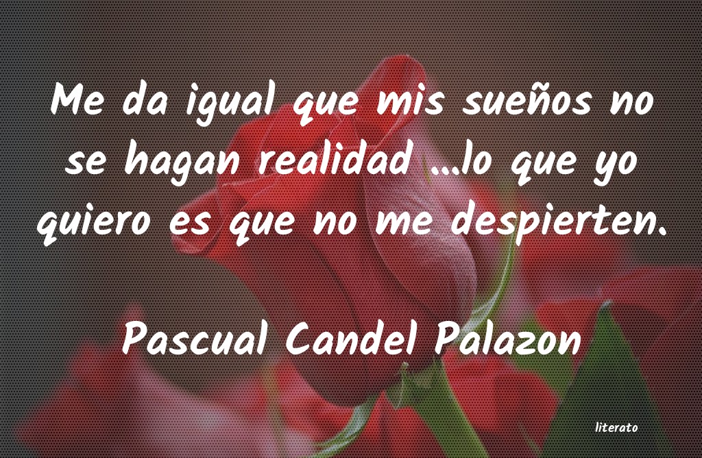 Frases de Pascual Candel Palazon