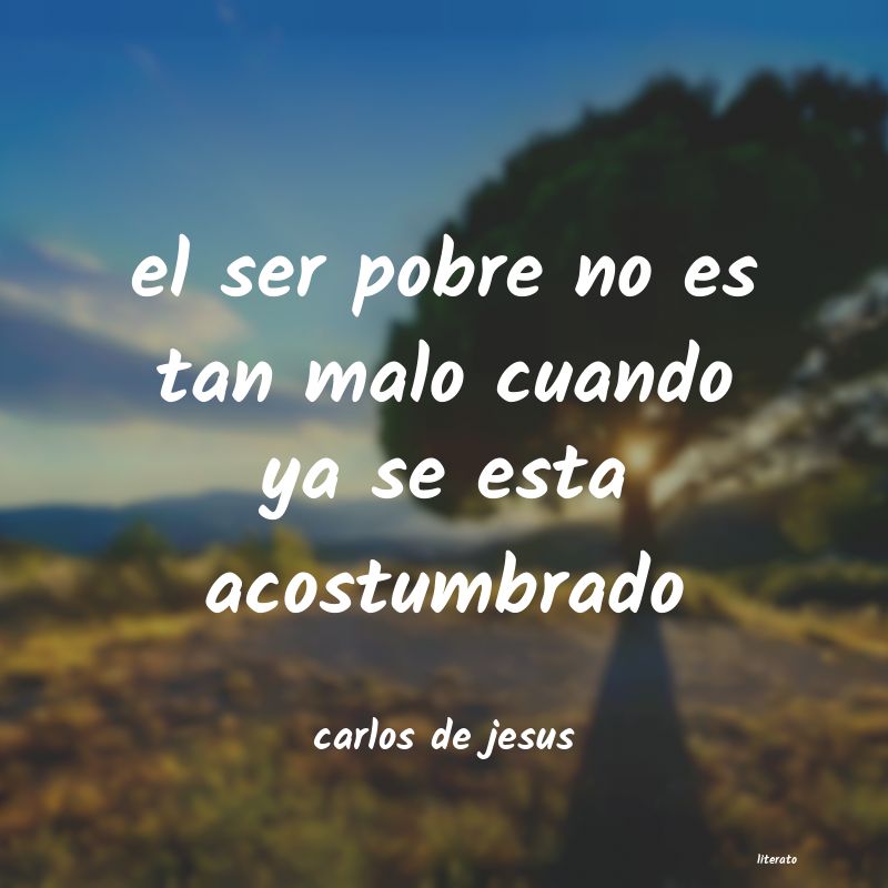 frases de carlos de jesus