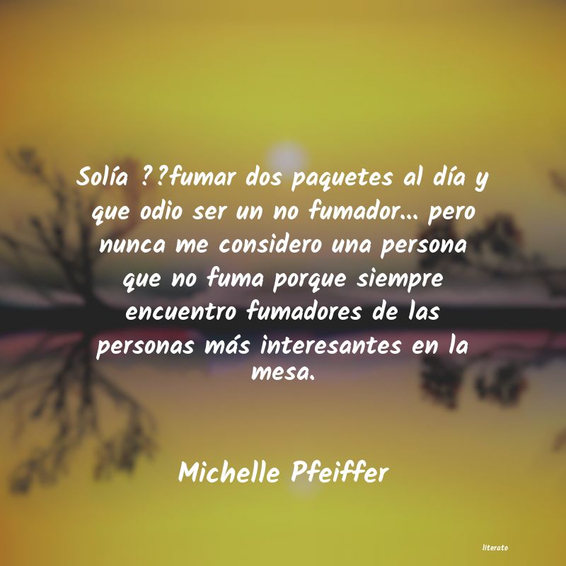frases de Michelle Pfeiffer