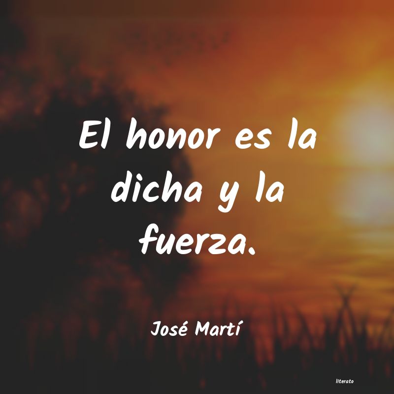frases de JosÃ© MartÃ­