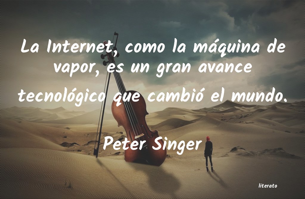 Frases de Peter Singer