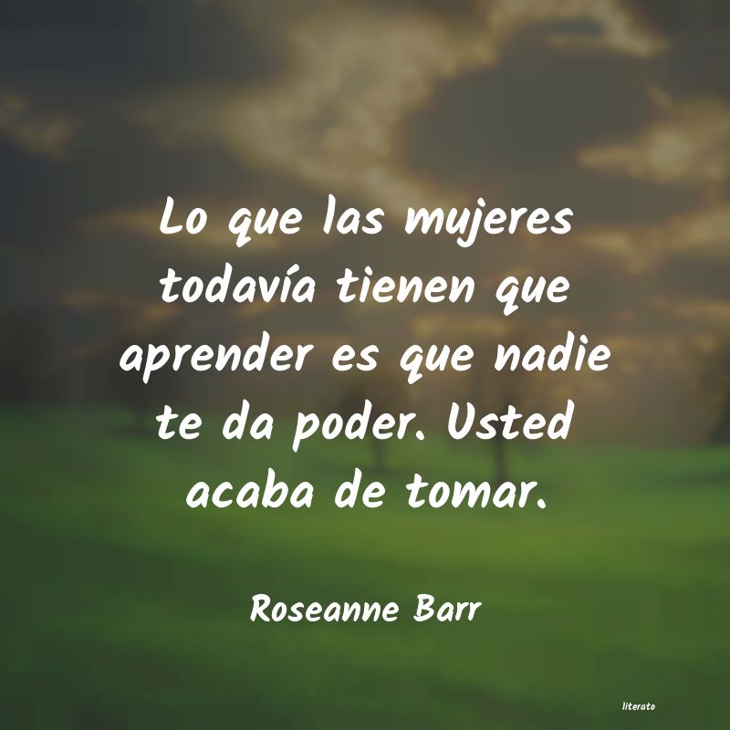 frases de Roseanne Barr