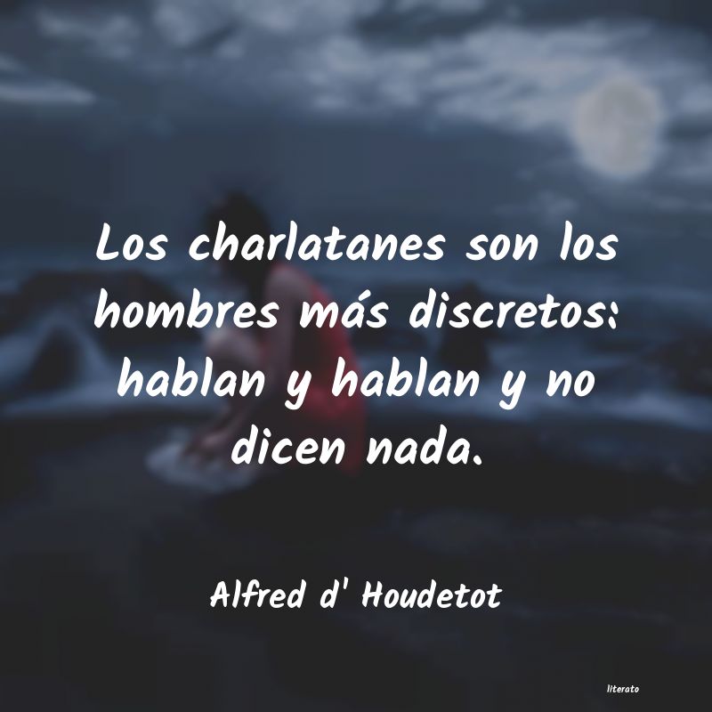 frases de Alfred d' Houdetot