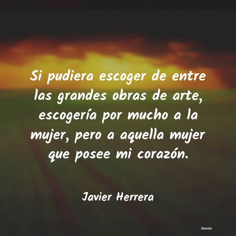 Frases de Javier Herrera