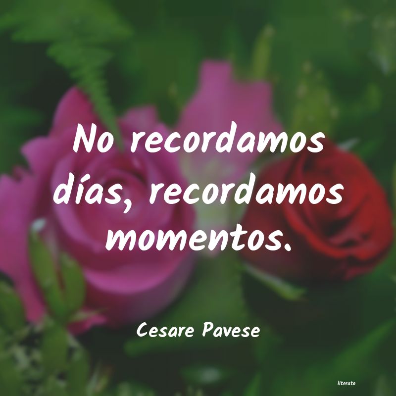 Frases de Cesare Pavese