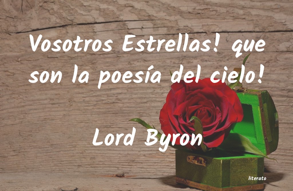 frases de Lord Byron