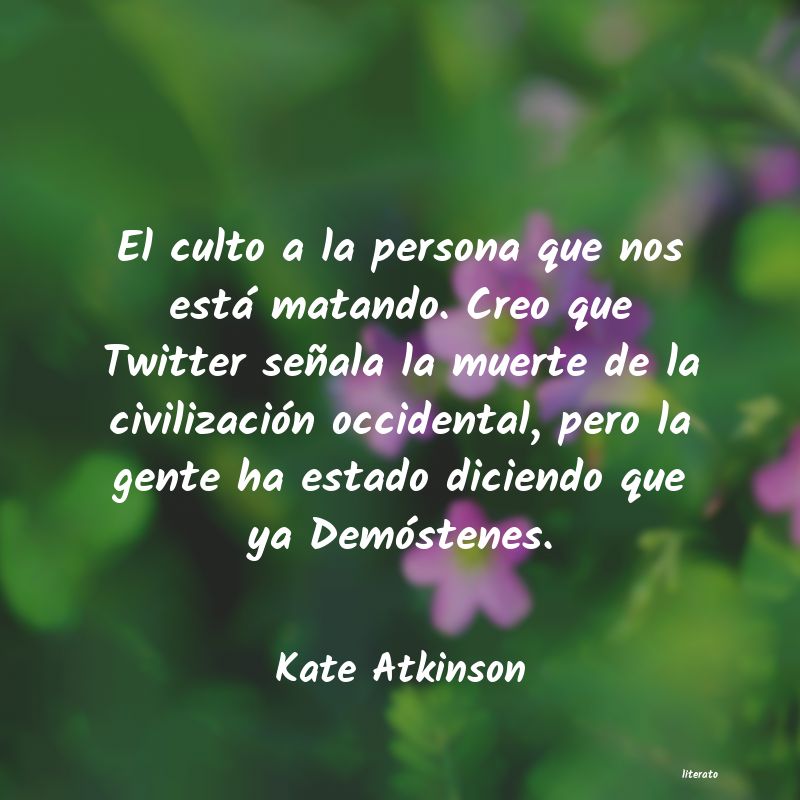 Frases de Kate Atkinson