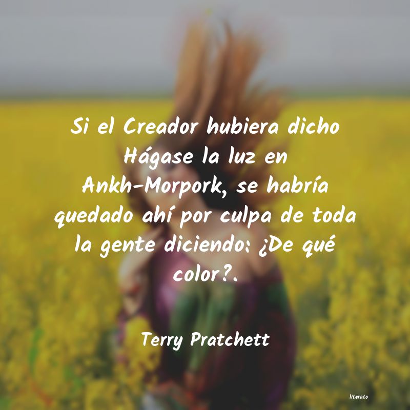 Frases de Terry Pratchett