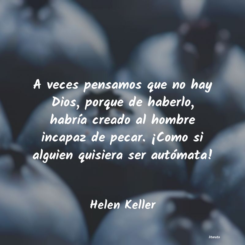 Frases de Helen Keller