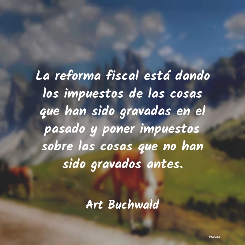 frases de Art Buchwald