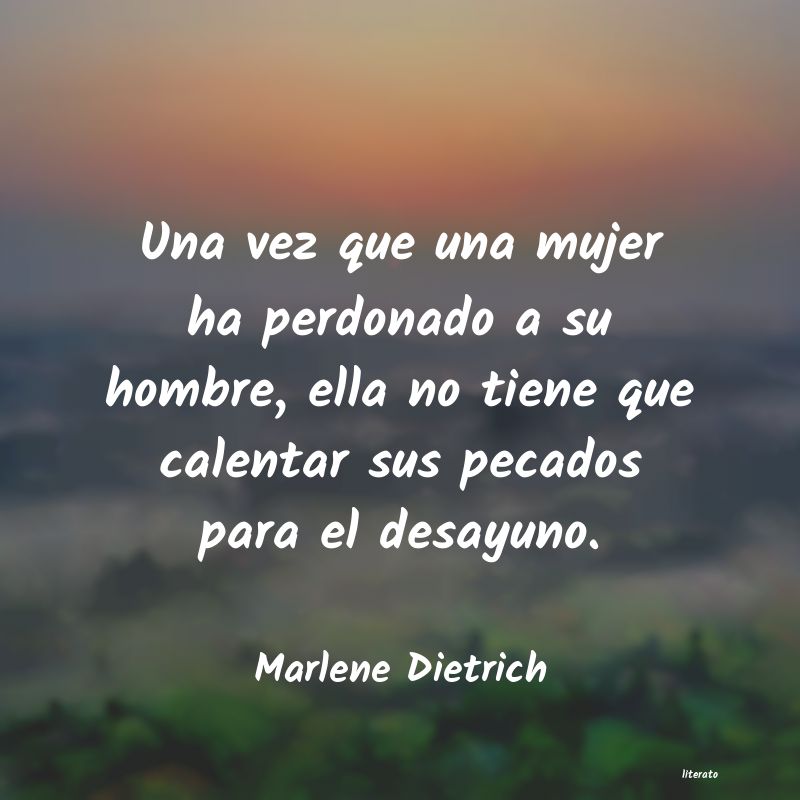 frases de Marlene Dietrich