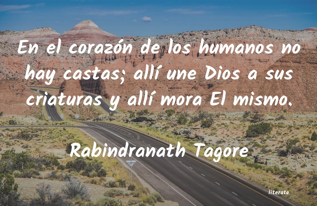 Frases de Rabindranath Tagore