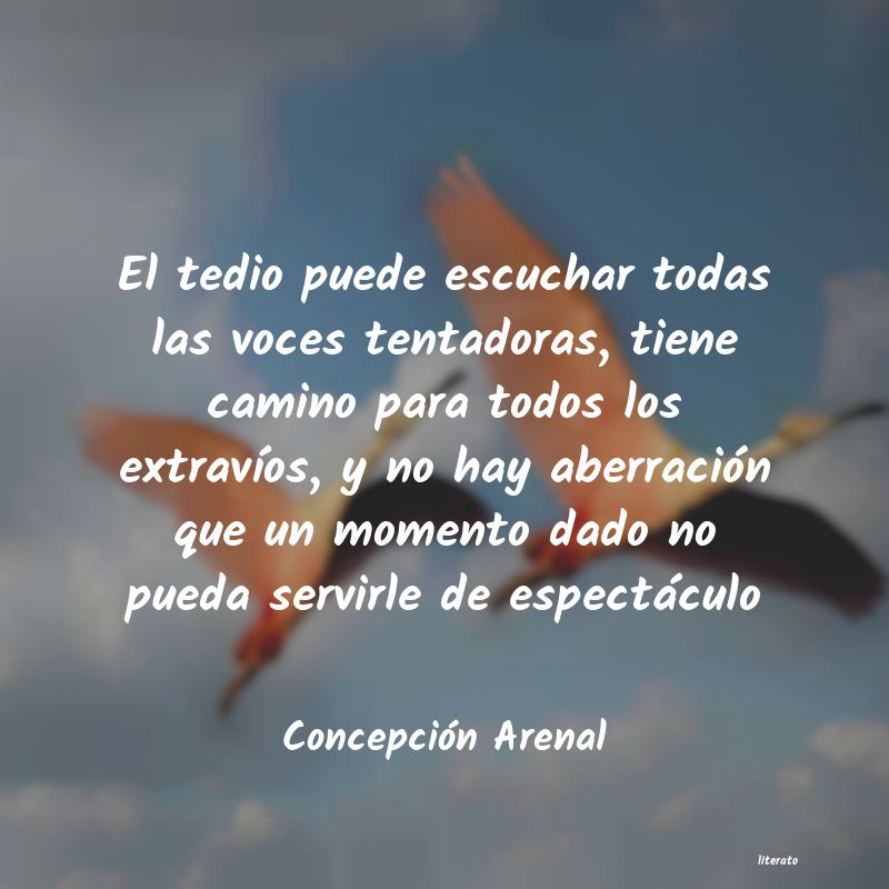 Frases de Concepción Arenal