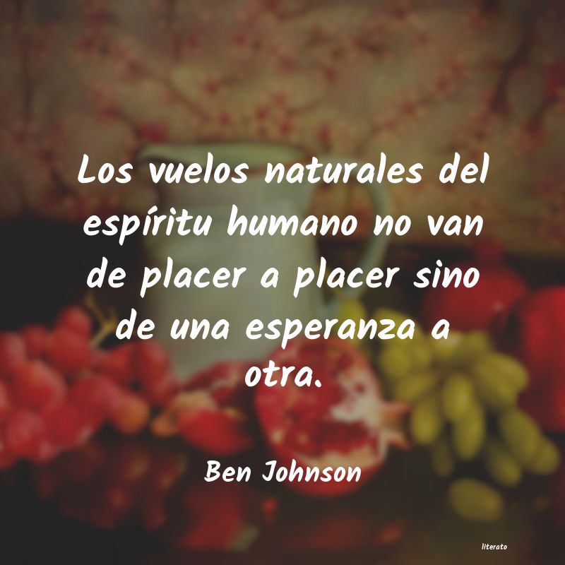 Frases de Ben Johnson