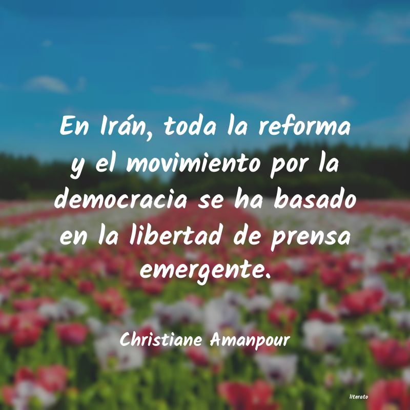 Frases de Christiane Amanpour