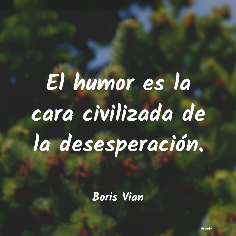 Frases de Boris Vian