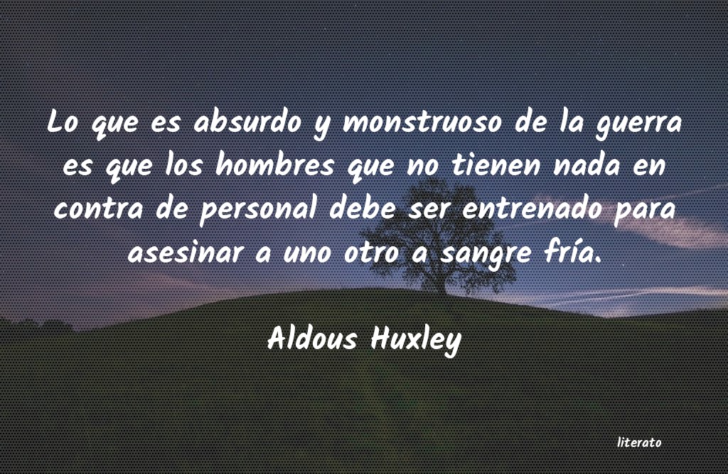 Frases de Aldous Huxley