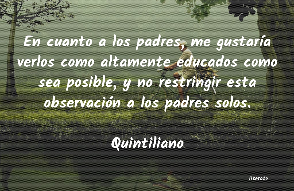 frases de Quintiliano