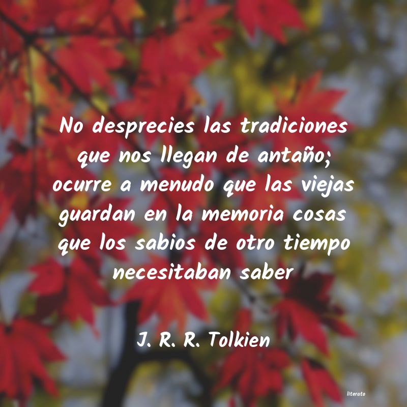 Frases de J. R. R. Tolkien