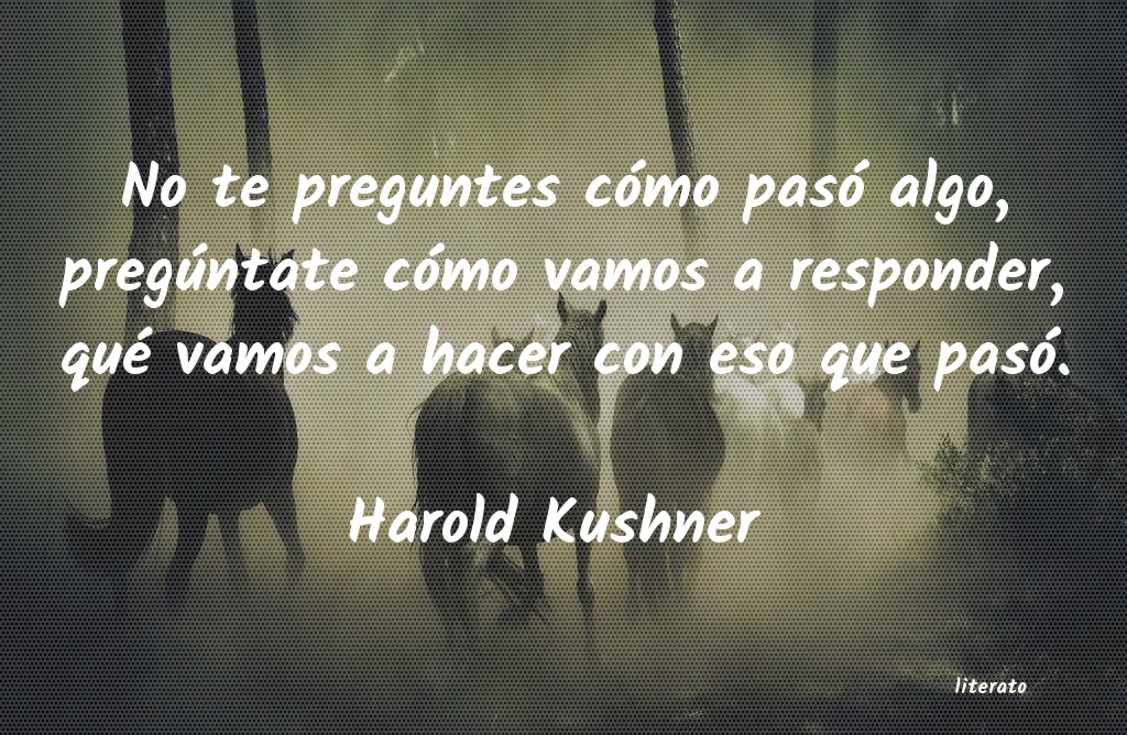 Frases de Harold Kushner