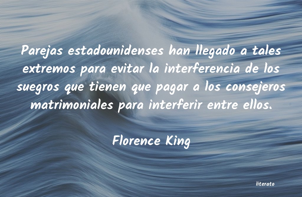 frases de Florence King