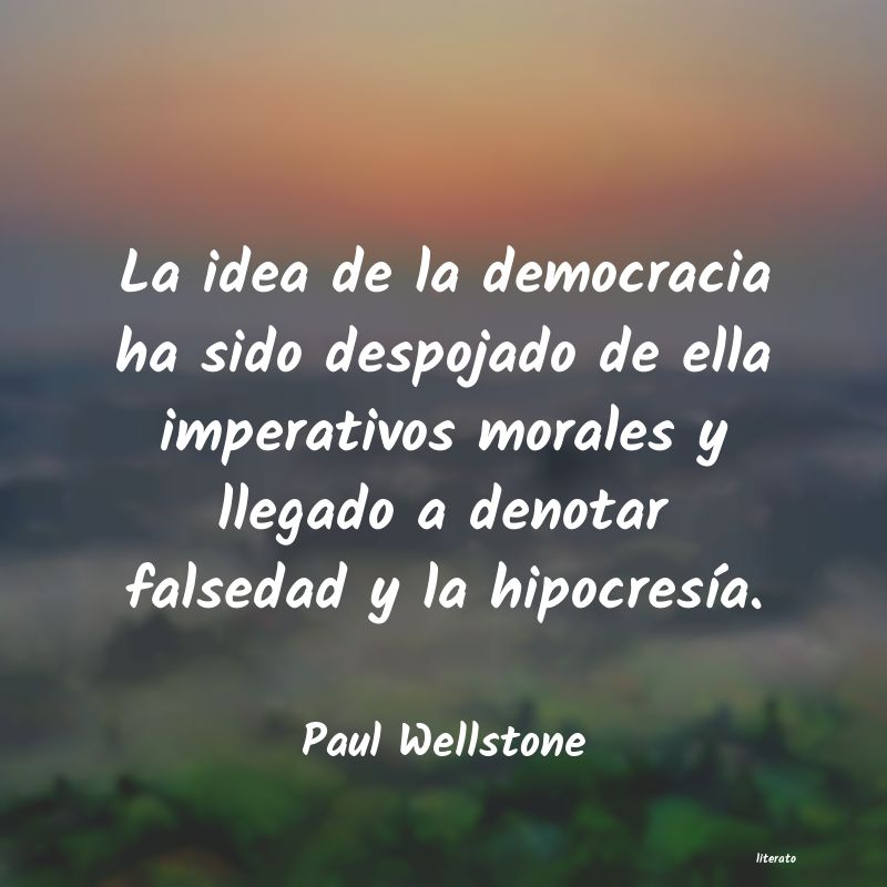 frases de Paul Wellstone