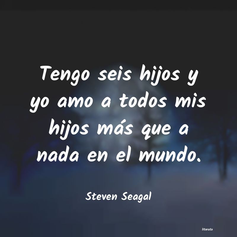 frases de Steven Seagal
