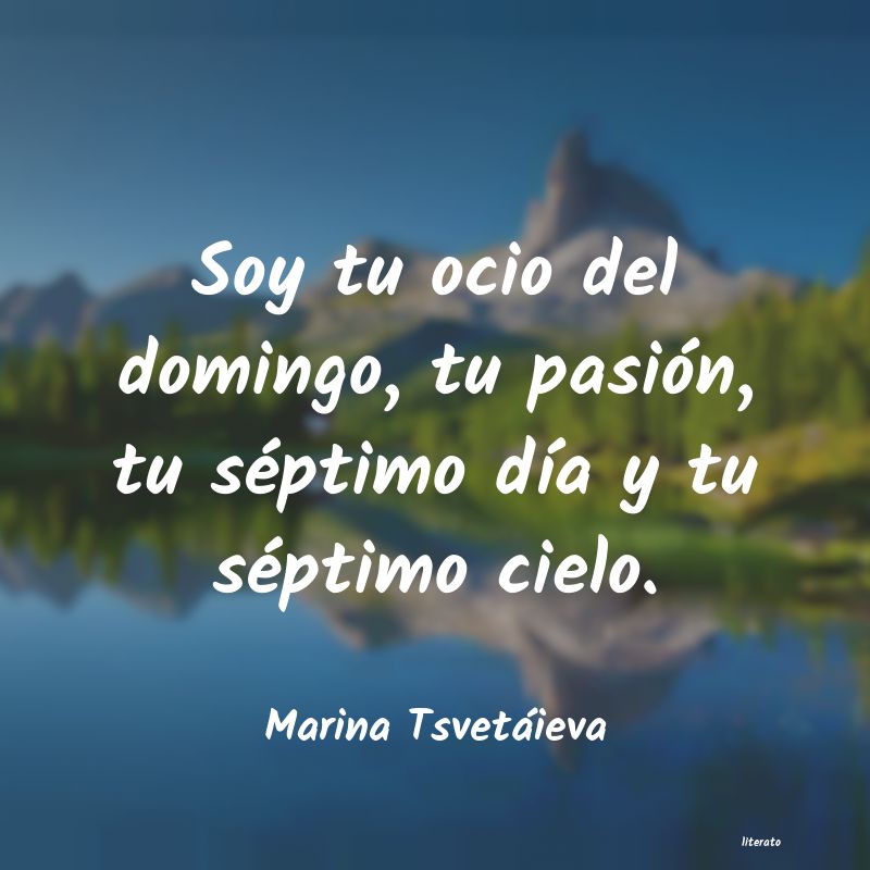 frases de Marina Tsvetáieva