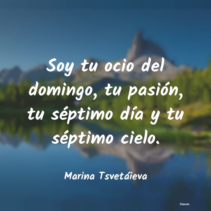 Frases de Marina Tsvetáieva