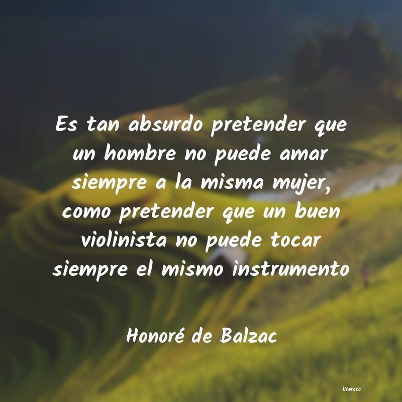 Frases de Honoré de Balzac