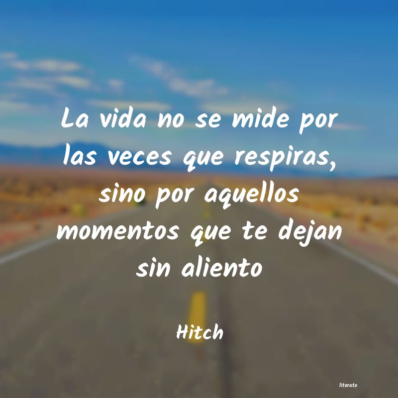 Frases de Hitch