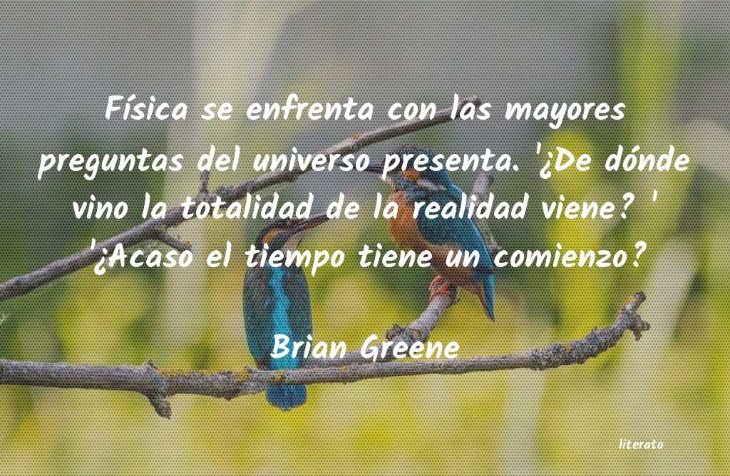 frases de Brian Greene