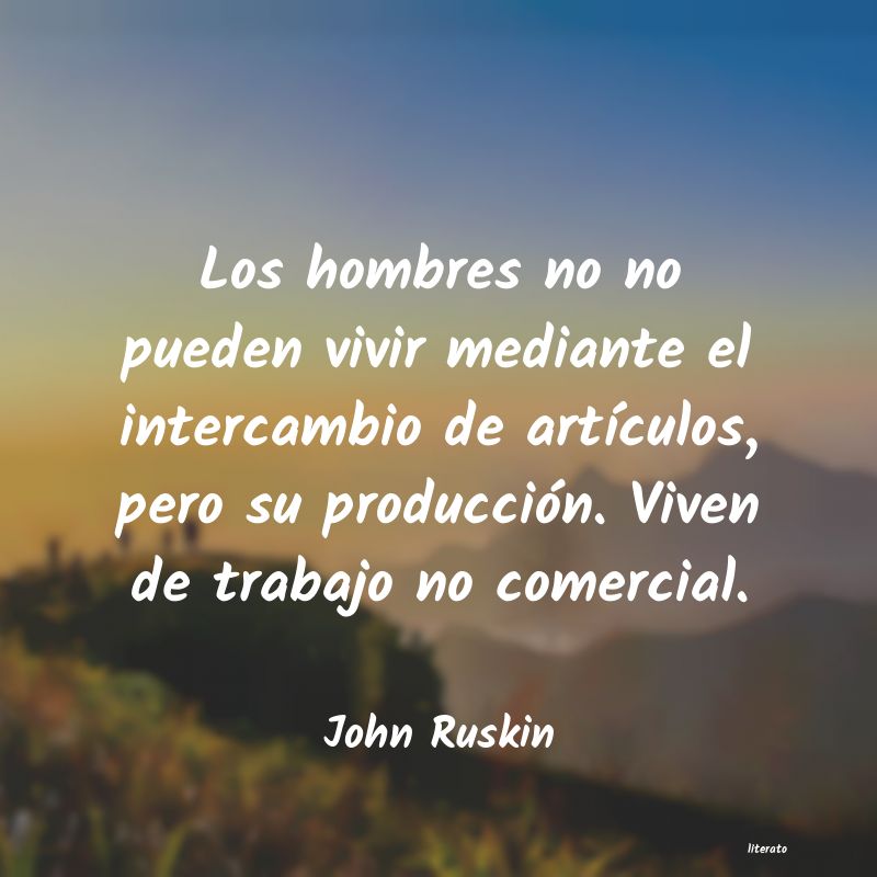 frases de John Ruskin