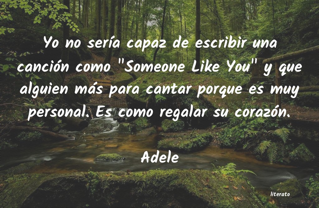 frases de Adele