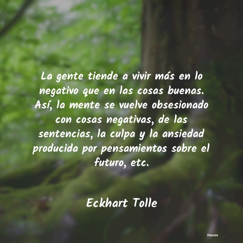 Frases de Eckhart Tolle