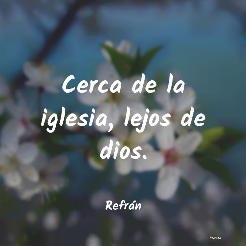 frases de Refrán