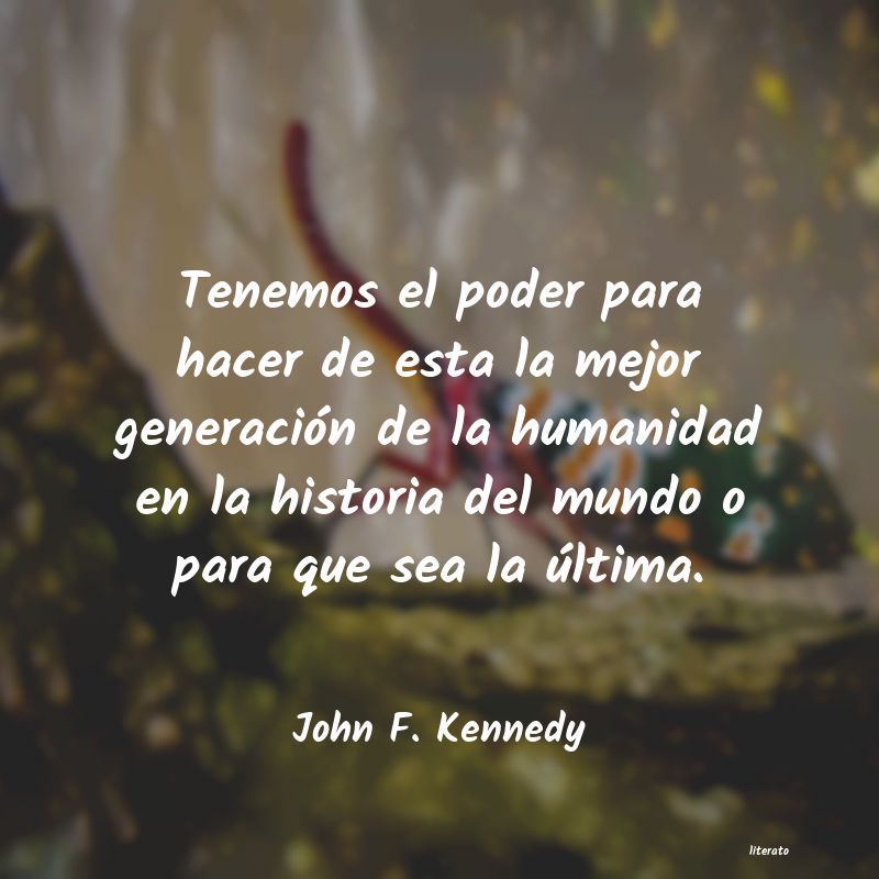 Frases de John F. Kennedy