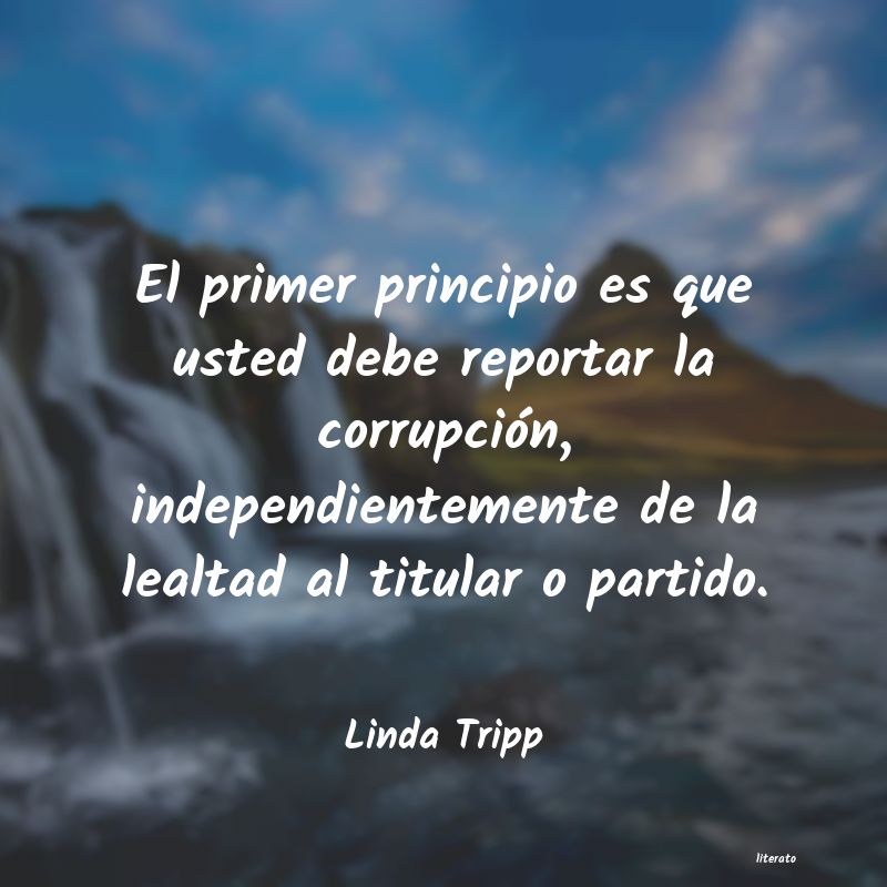 Frases de Linda Tripp
