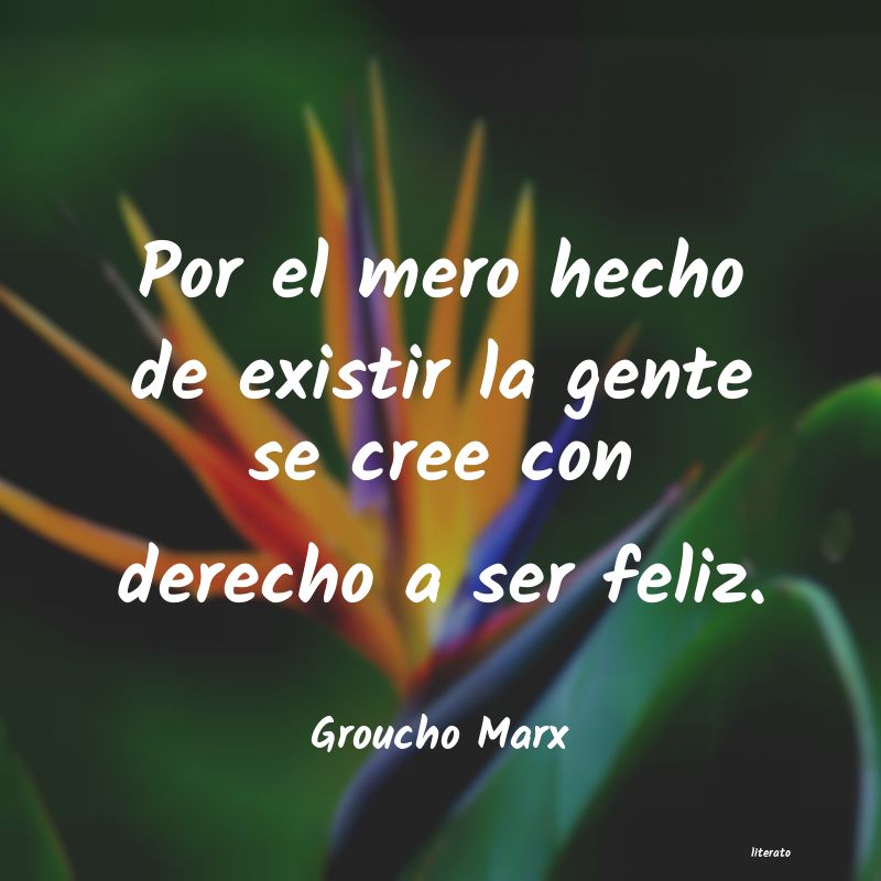 frases de Groucho Marx