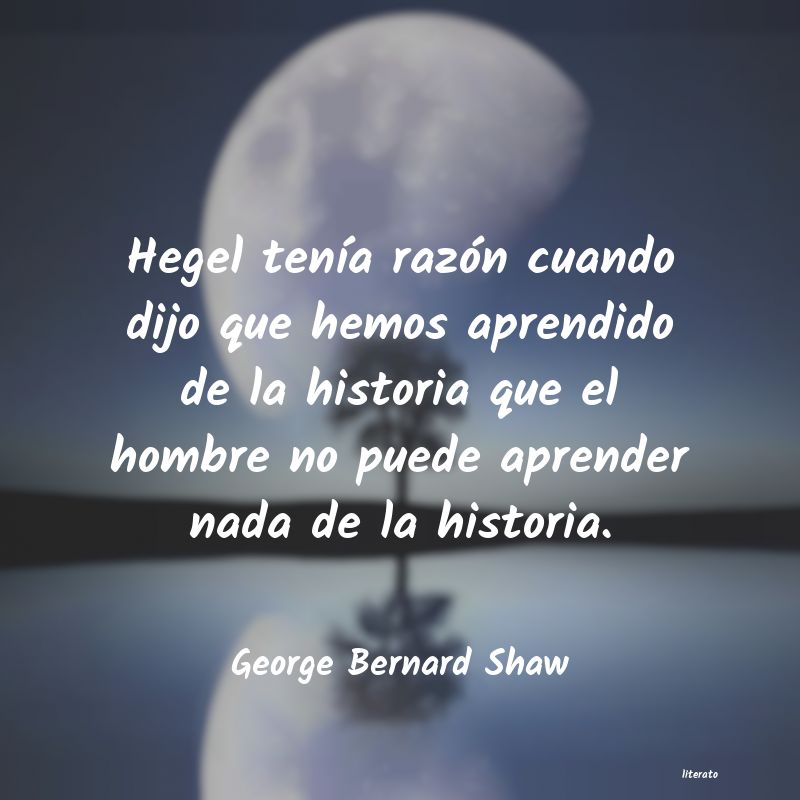 frases de George Bernard Shaw