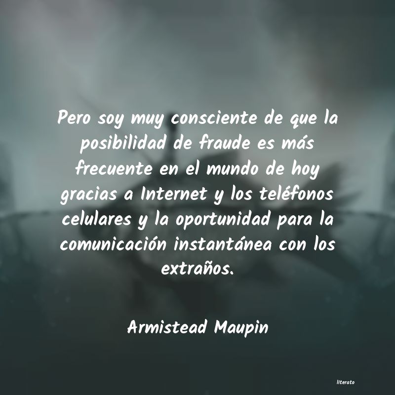 Frases de Armistead Maupin