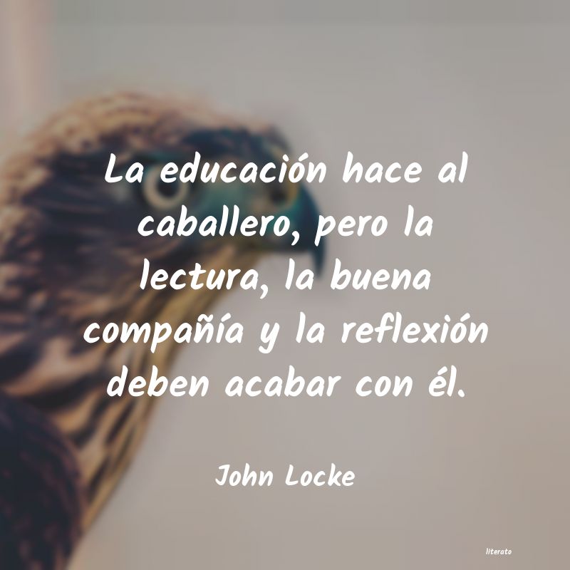 Frases de John Locke