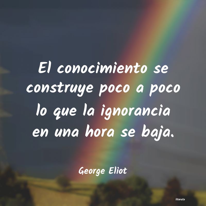 Frases de George Eliot