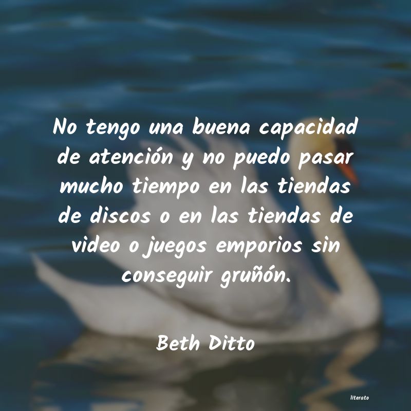 Frases de Beth Ditto