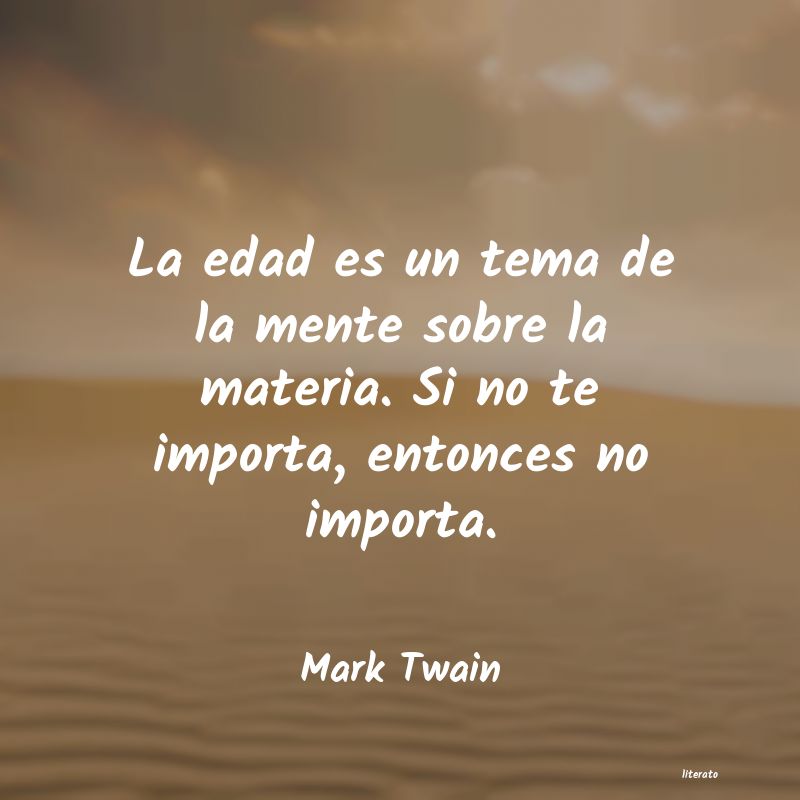 Frases de Mark Twain